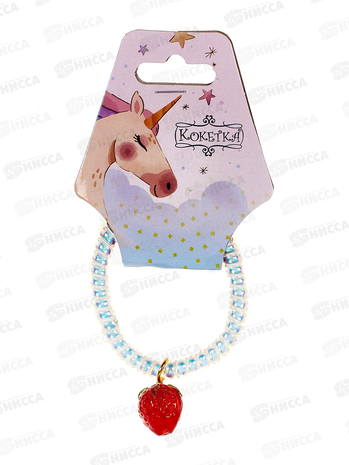 Резинка  д/в &quotMarzipan&quot клубничка 5,5см силик 458-082