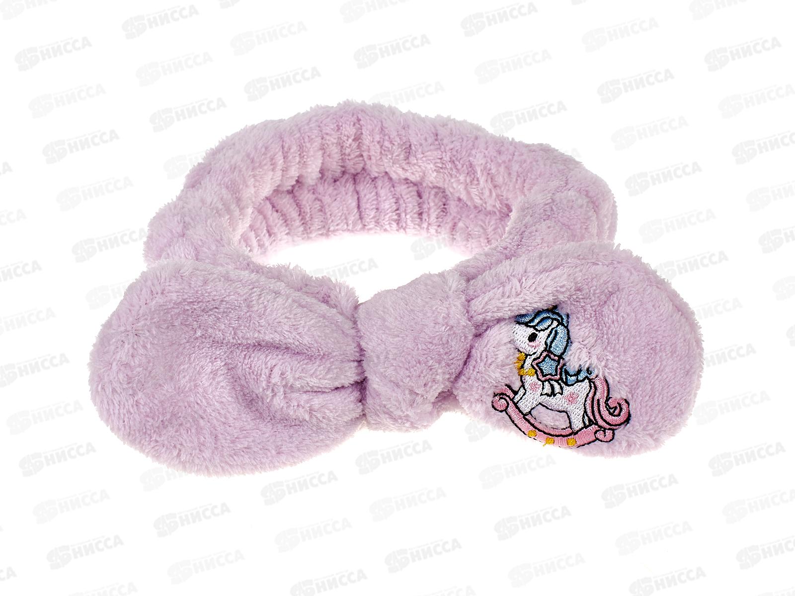 Повязка д/в &quotЕдинорожек Лучик&quot сиреневый 641-189