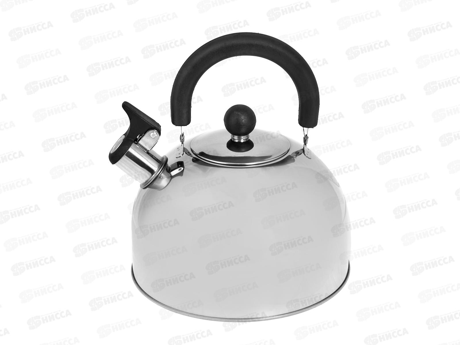 Чайник Grace 3л металлический нержавеющая сталь со свистком GR-RKM-00230B 115913