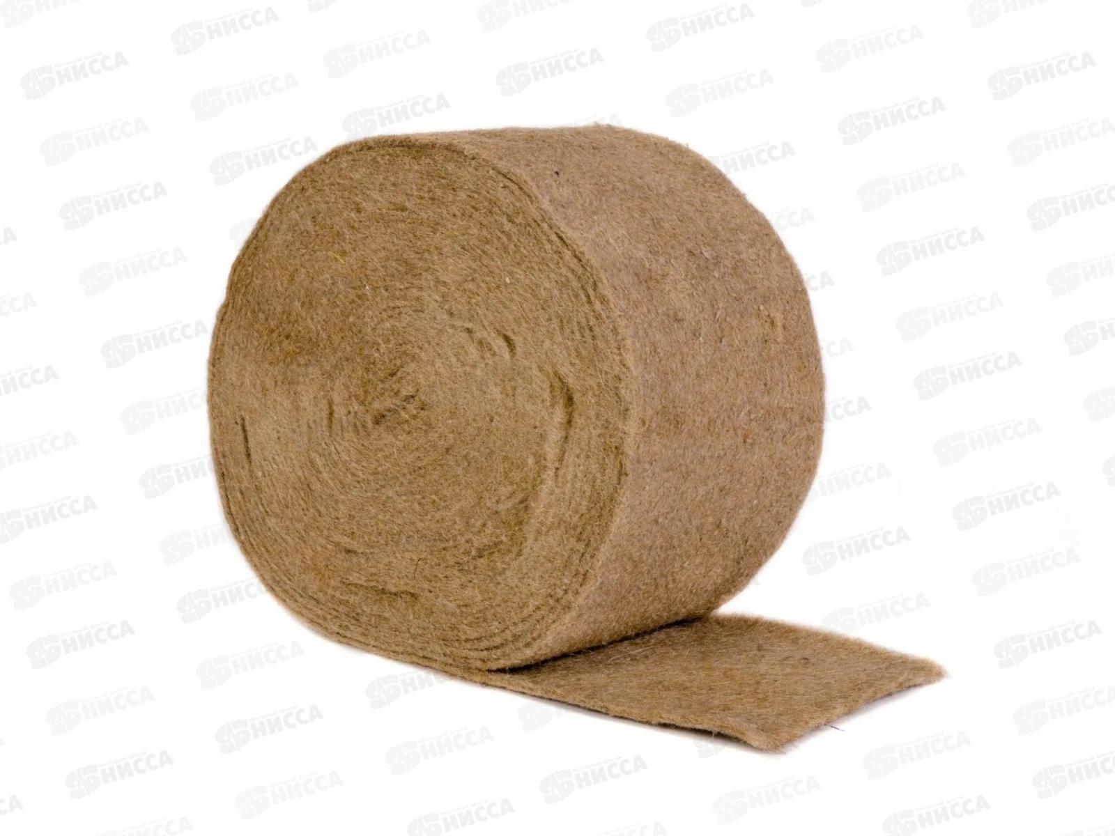 Утеплитель межвенцовый СУПЕРДЖУТ 10см (20м) , p400г/м, толщина 8-10мм*10