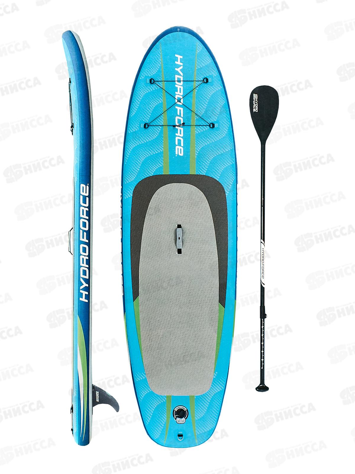 SUP доска 276х76х12см 6532А (весло, руч. насос, рюкзак, трос) BESTWAY