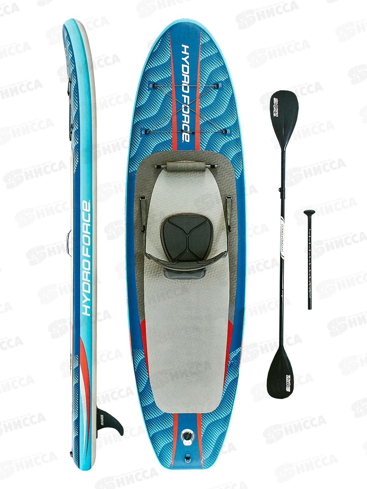 SUP доска 305х84х15см 6532В (весло, руч. насос, рюкзак, трос) BESTWAY