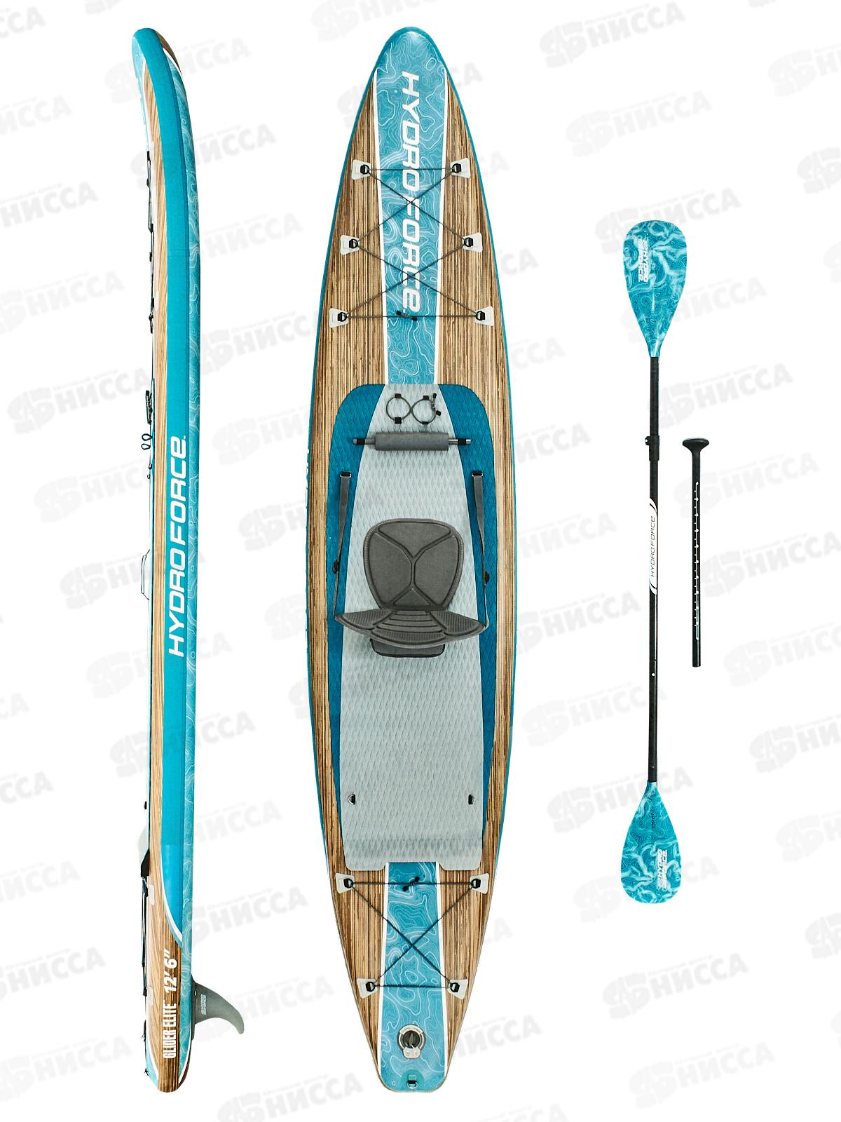 SUP доска 381х79х15см 6532G (весло, руч. насос, рюкзак, трос)BESTWAY