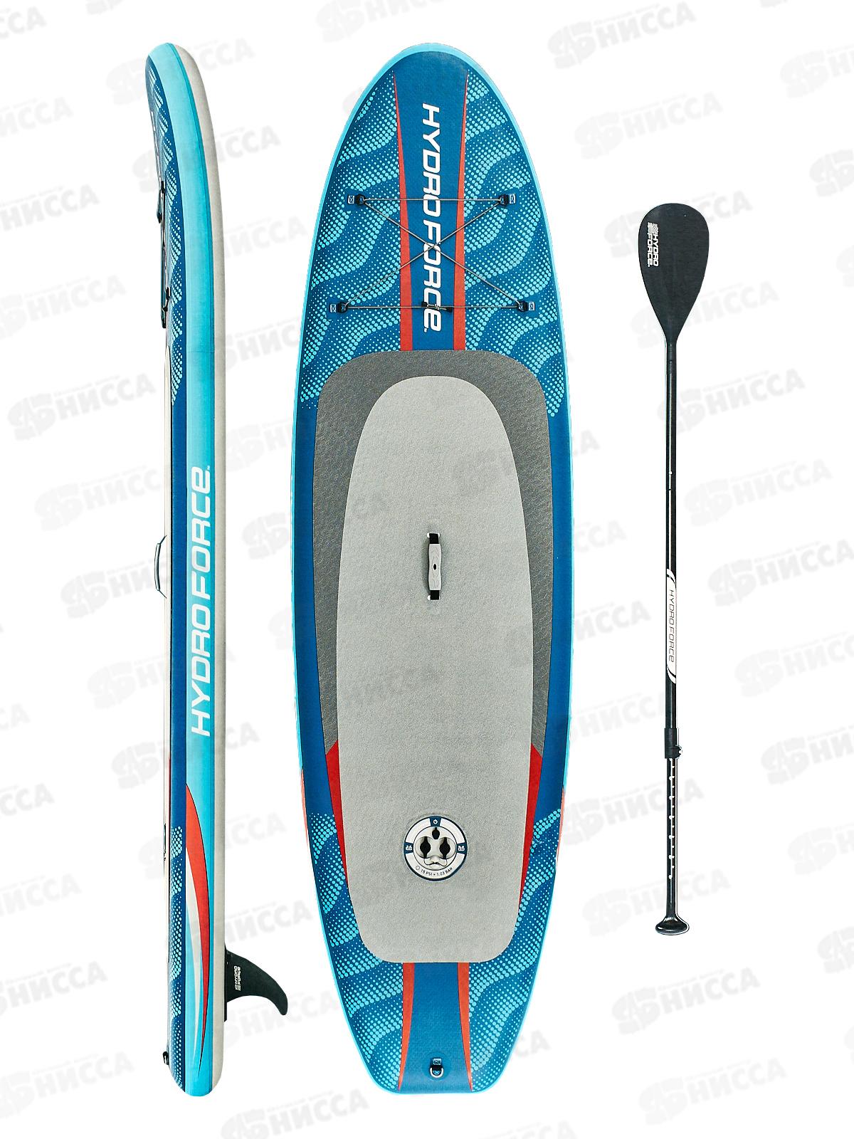 SUP доска 305х84х15см 6532С (весло, руч. насос, рюкзак, трос)BESTWAY