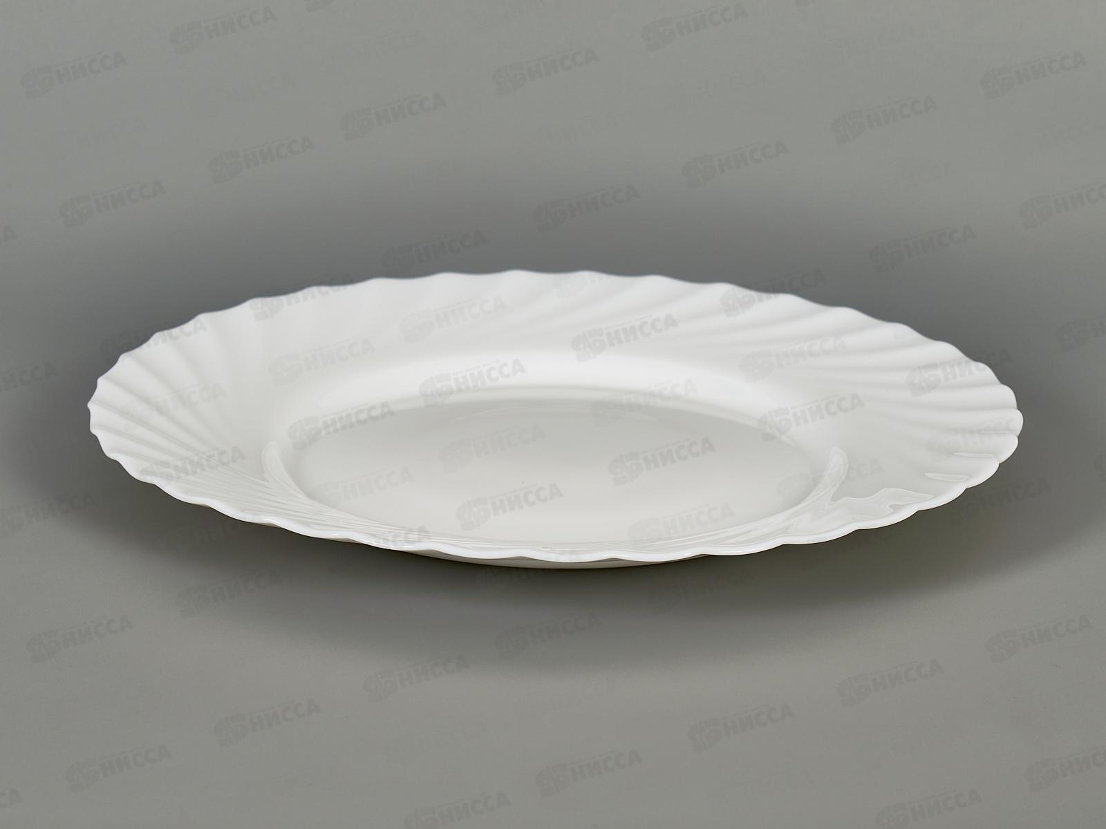 Тарелка обеденная круглая 25см RDP250  WHITE 114441 *6/36