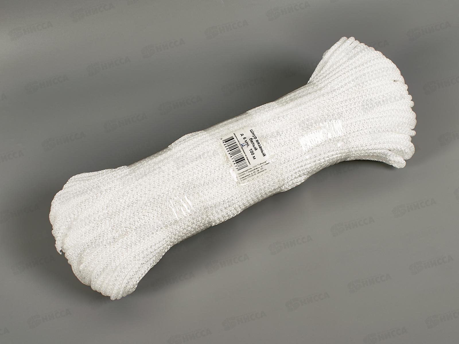 Шнур вязаный Сибшнур 6мм/100м  *30