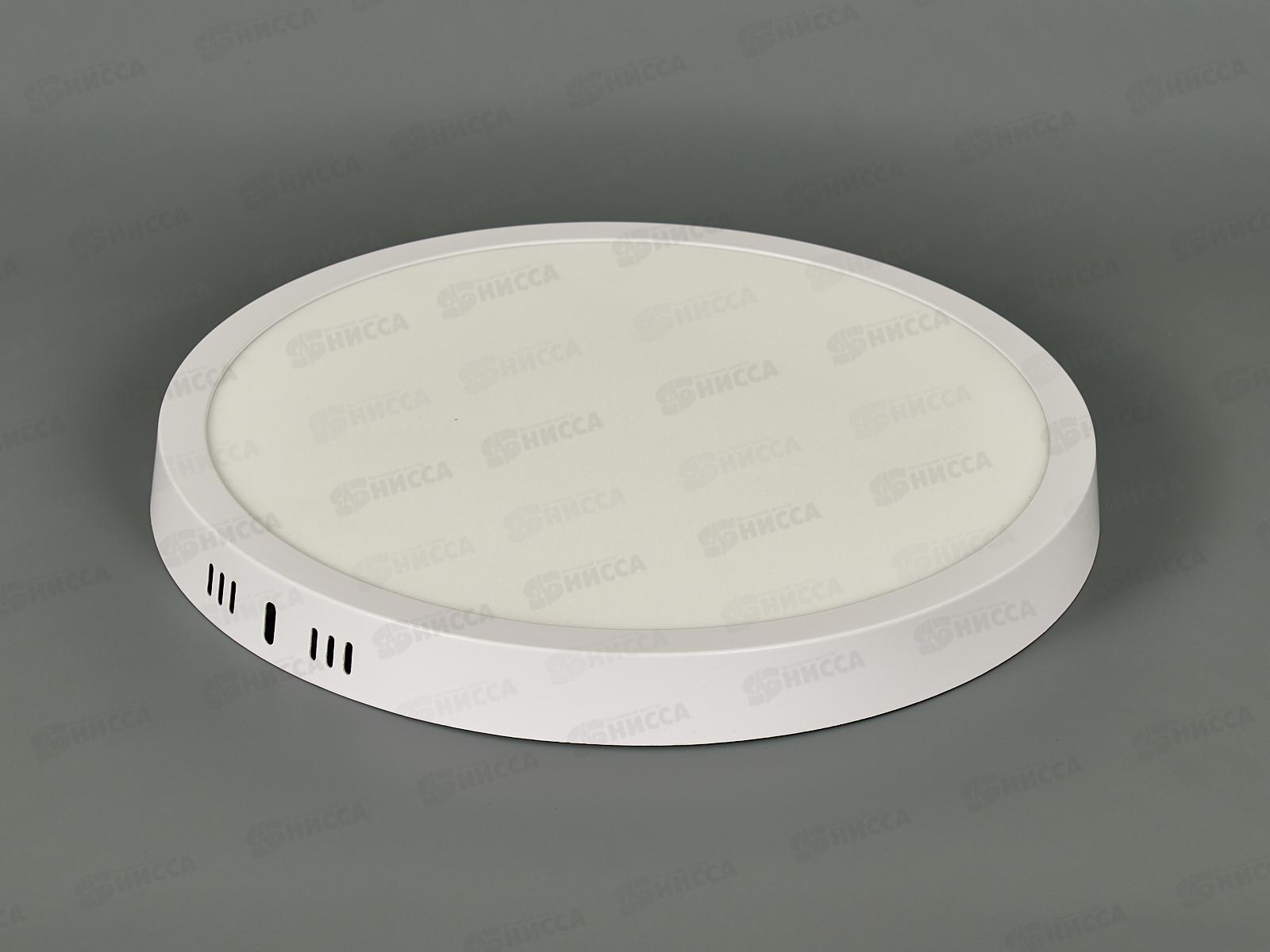 Панель светодиодная накладная круглая NRLP 24Вт 6500К 1680Лм 285мм белая IP40 IN HOME