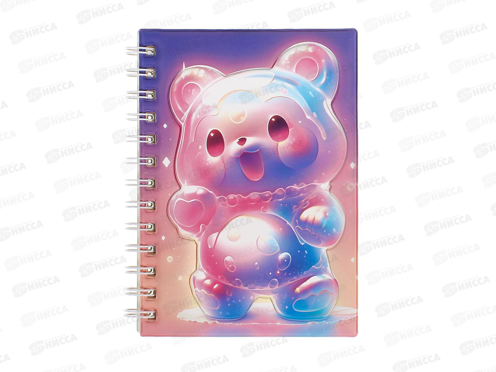 Блокнот 80л MAZARI НЕО Мишка 17,8*13см M-3172