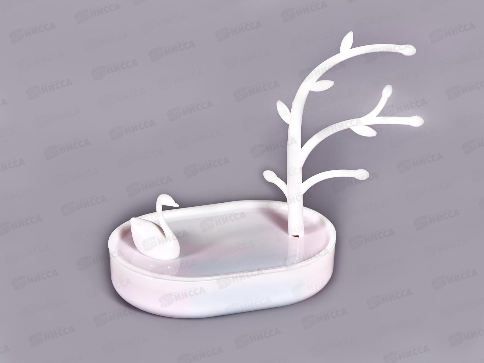 Набор резинок д/плетения браслетов TZ-32142-1 (1000шт)+станок Лебедь (белый)