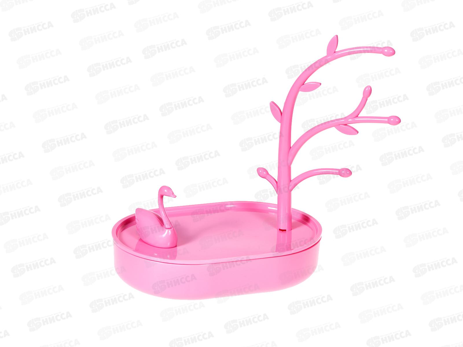 Набор резинок д/плетения браслетов TZ-32142-2 (1000шт)+станок Лебедь(розовый)