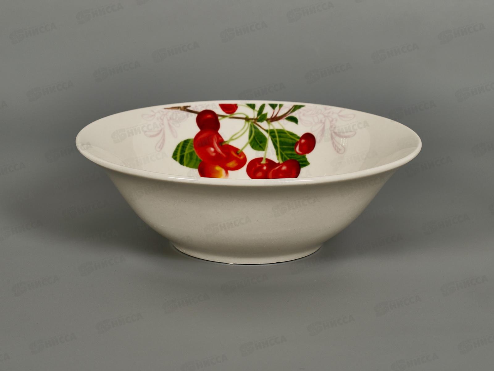 Салатник ZX2434-6B Sweet cherry 350мл 15см 278494