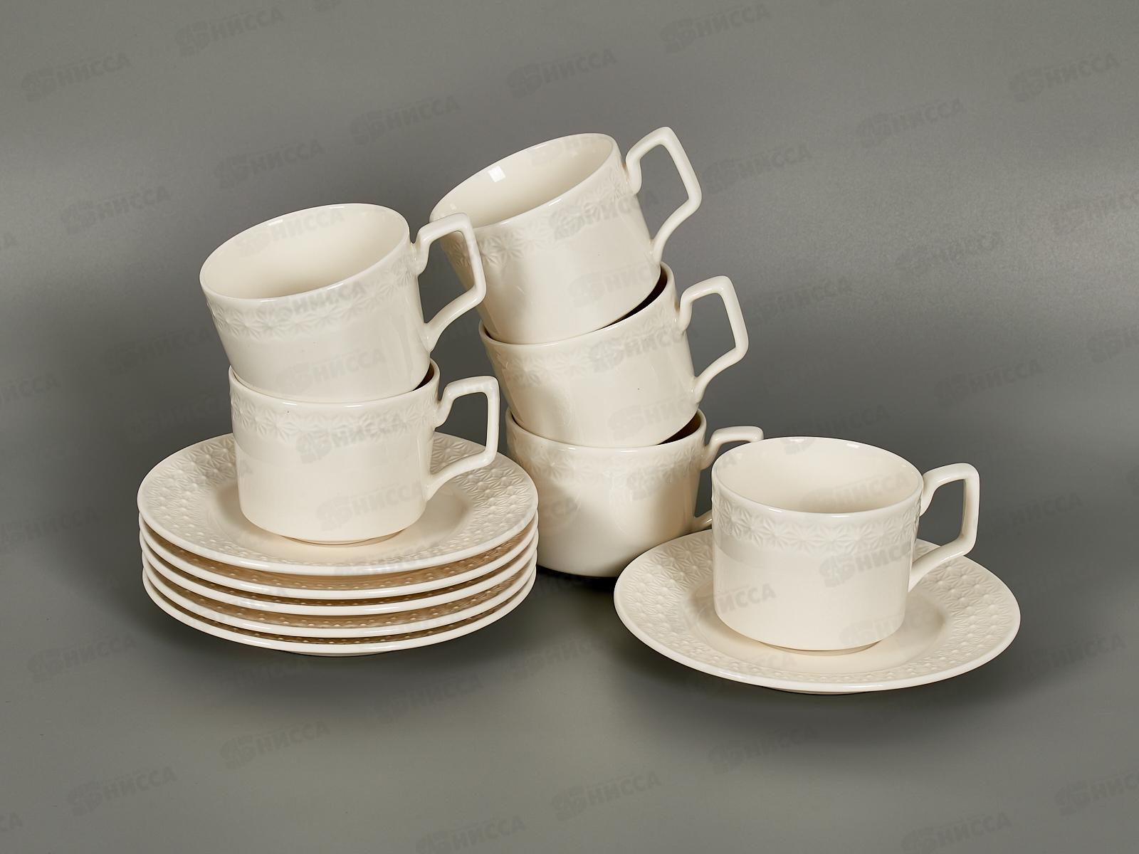 Набор чайный NBSF008-6ST 220см Снежная королева ф.круг 267973 *6/12