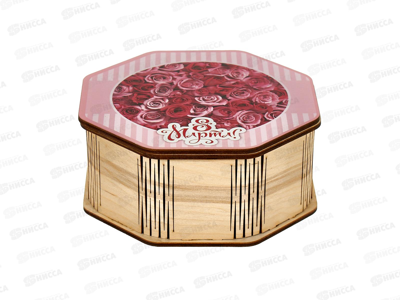 Шкатулка 8Марта средняя 8м-ш2-020