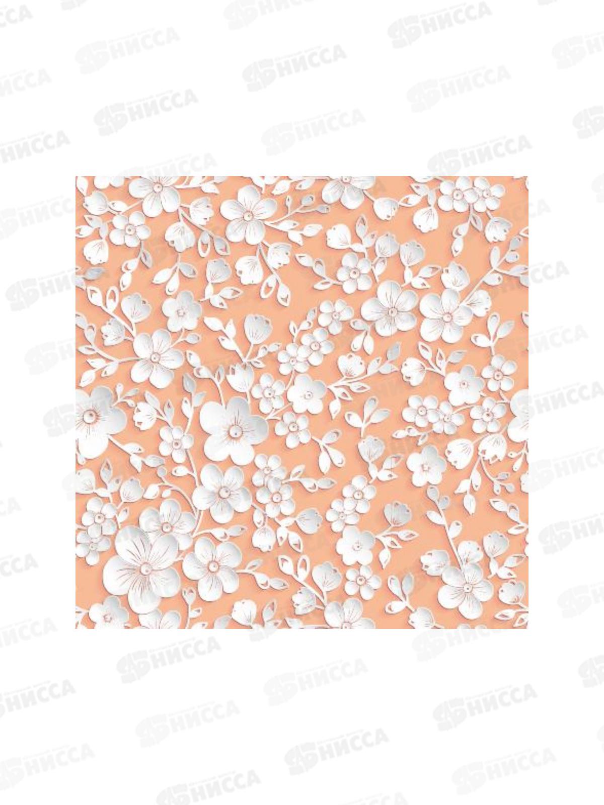 Бумага упаковочная Optima Цветочная нежность (10л,70*100см) УБ-8958