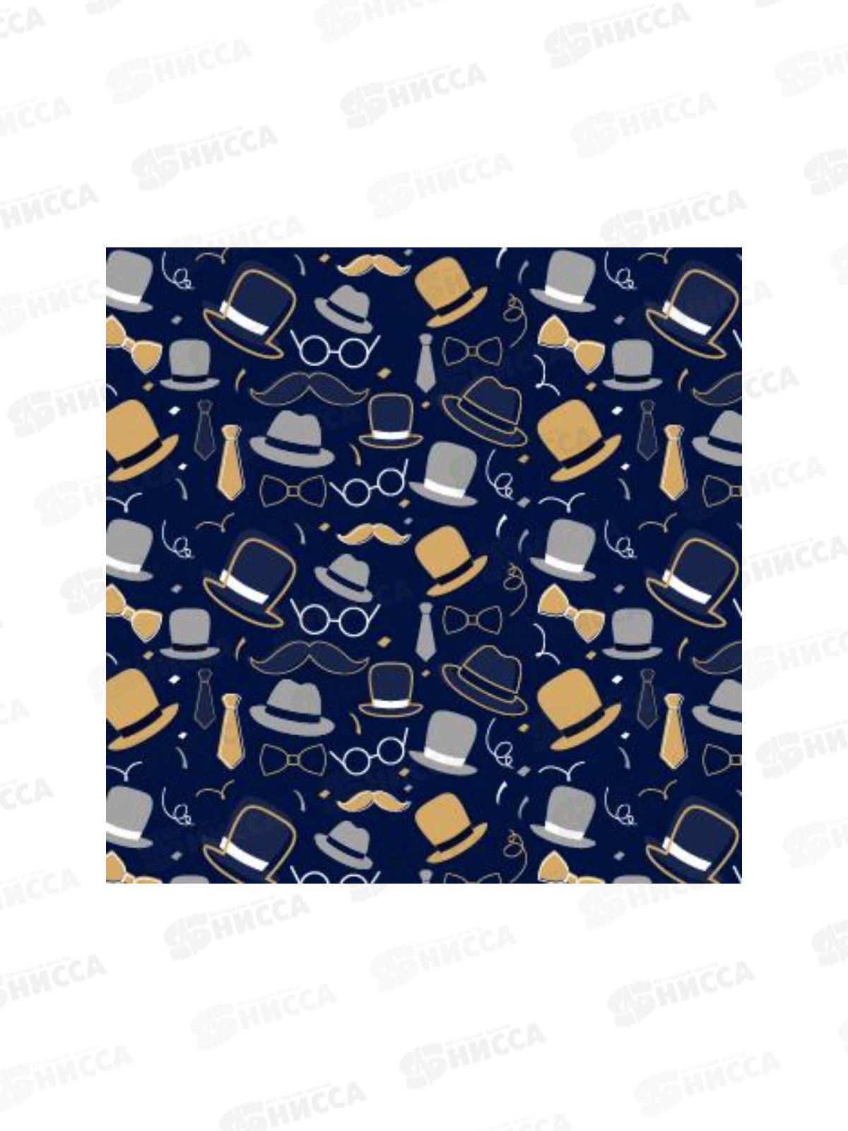 Бумага упаковочная MI Джентельмен (10л,70*100см) УБ-8951