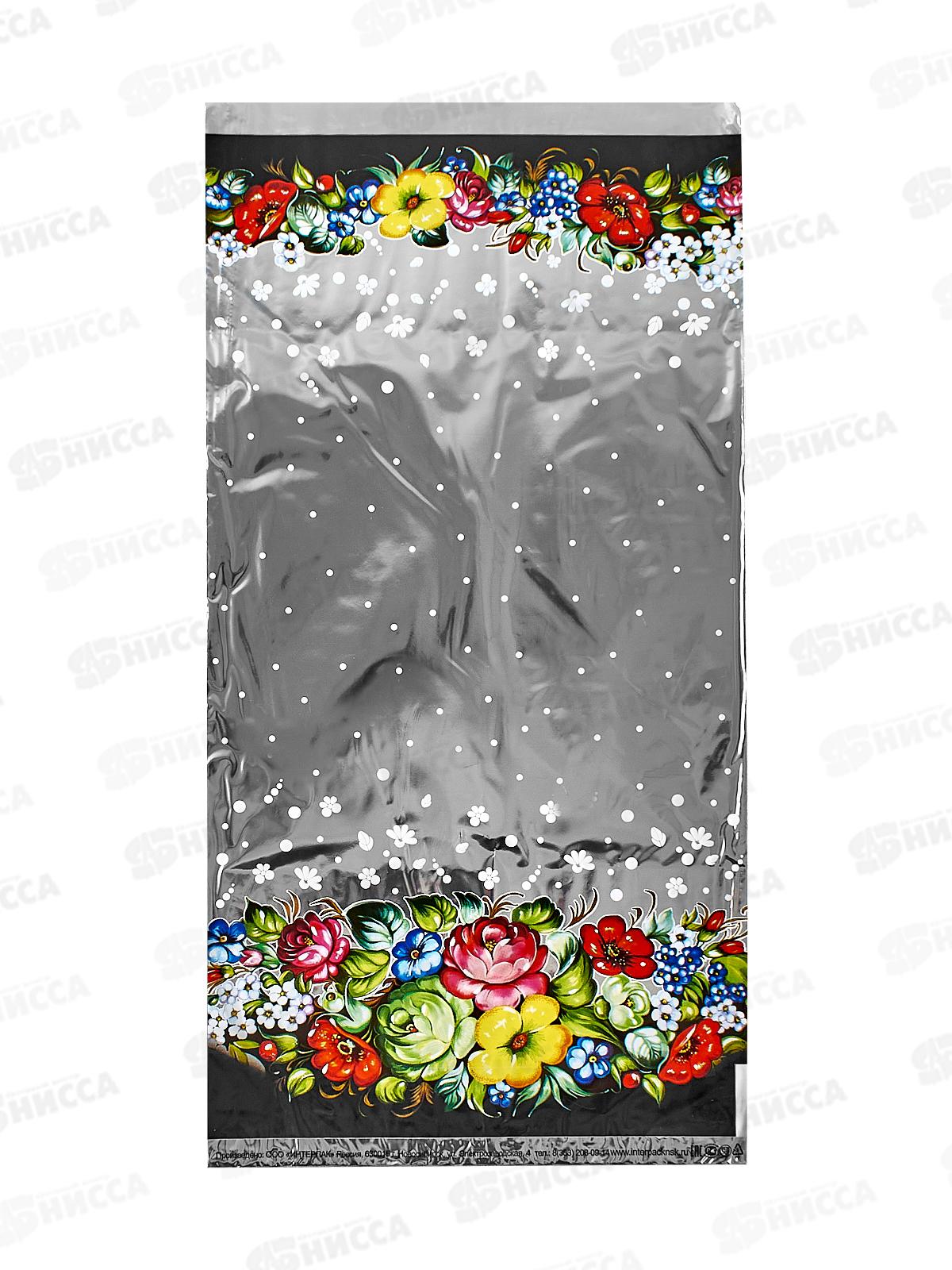 Пакет подарочный "Жостово", 15*30см *100/2000