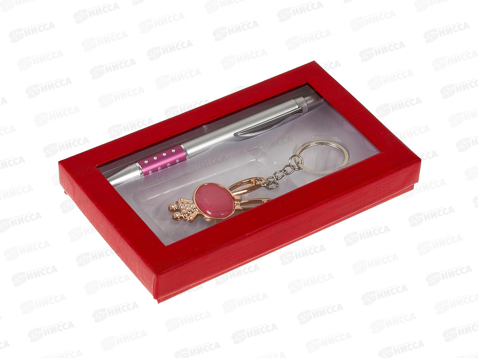 Набор под.16,5*9,5см 2в1 (ручка+брелок зайчик) Р-13