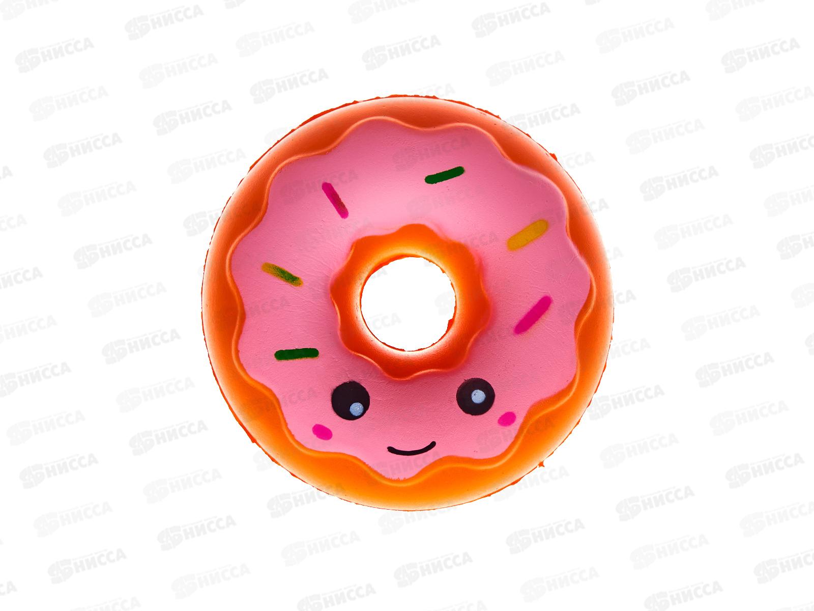 Мялка-Жмялка №А777-8 &quotПончик-Сахарный&quot 82гр, пакет 12*9*9см