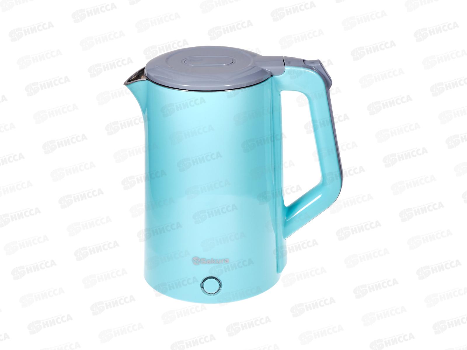 Чайник электр. SA-2150BL 1,8л голубой