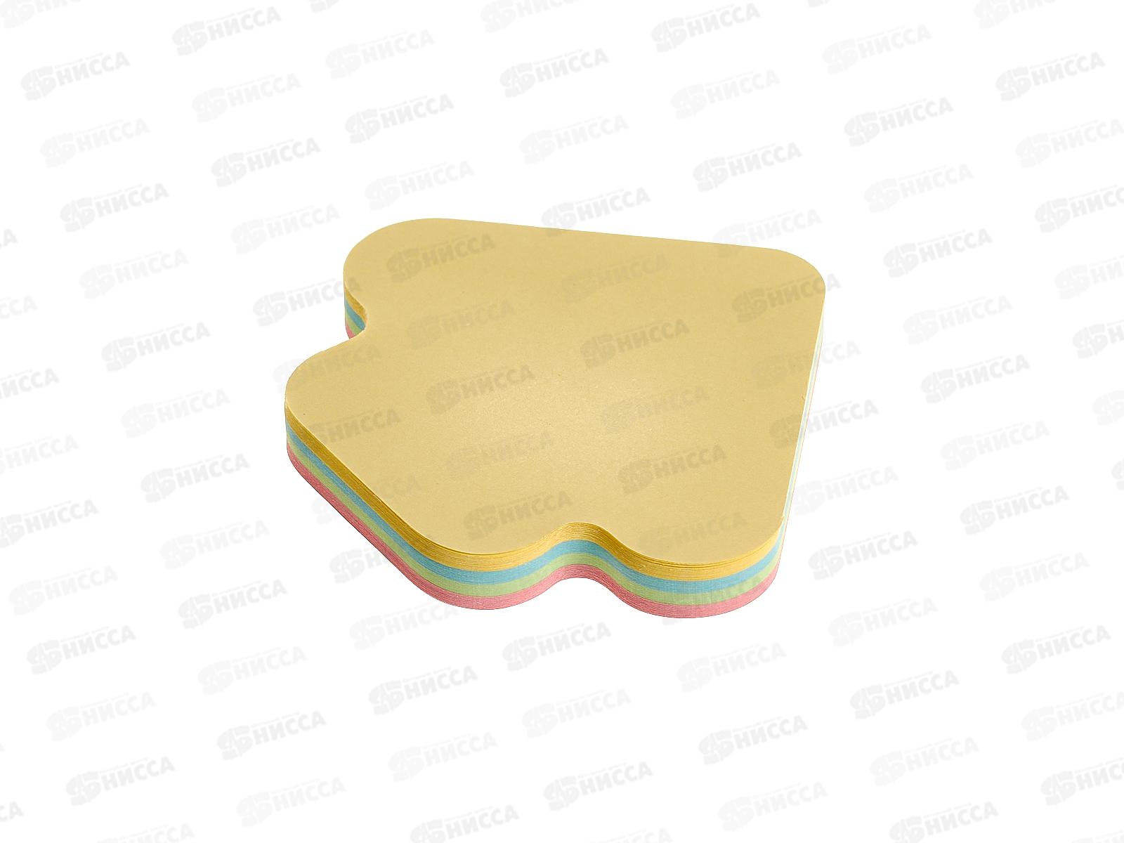 Блок липкий ПП Стрелочка, 4 цвета, пастель, 100л, 3Б-4590  *12