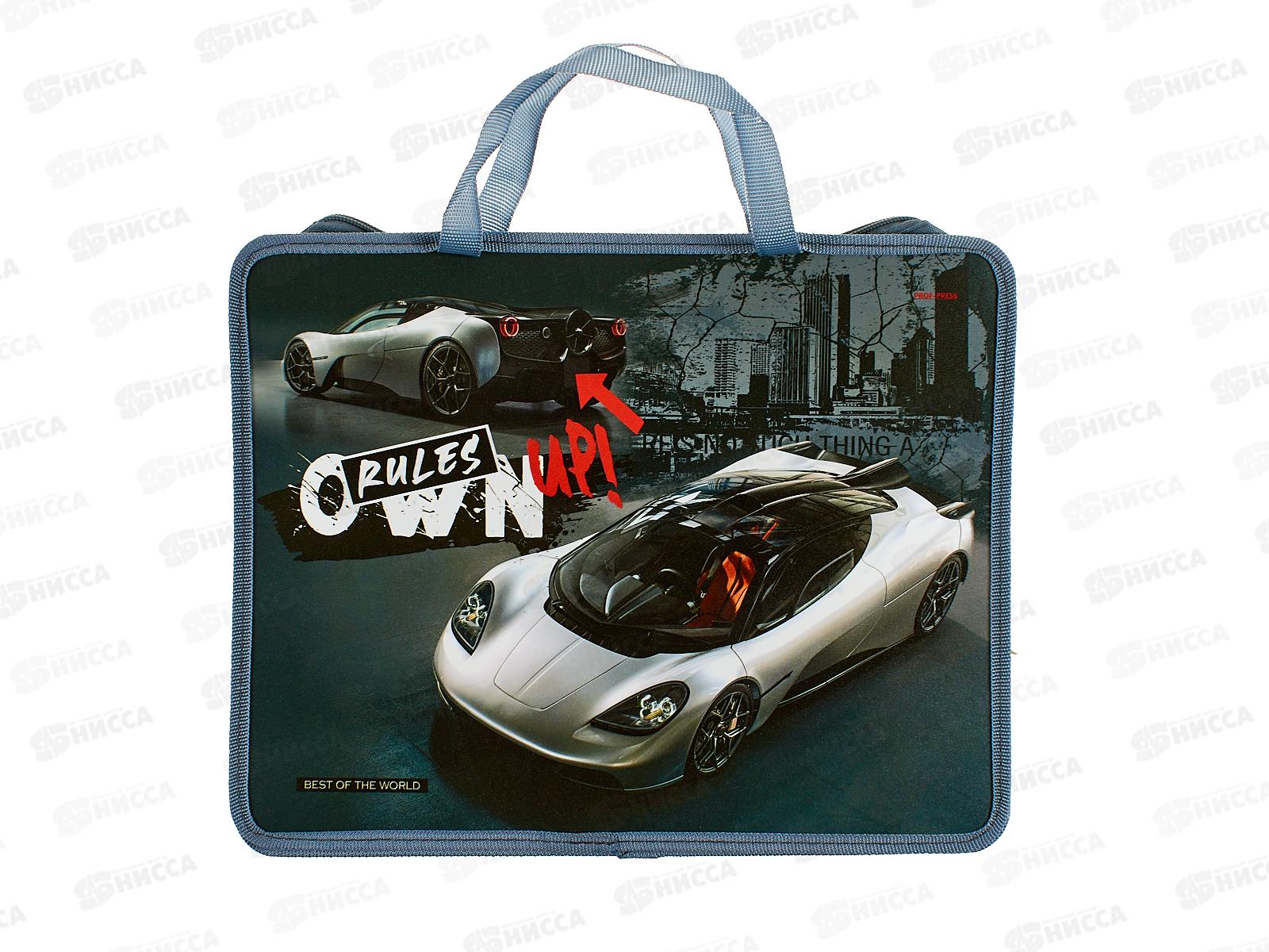 Папка детская ПП Гиперкар для легенды, пластик, 334х260мм, П-8602  *30