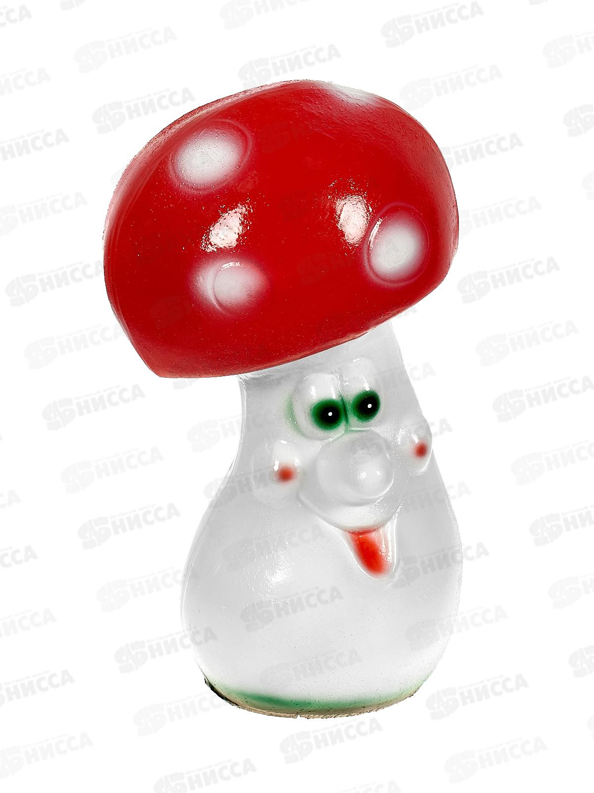 Фигура садовая из гипса &quotБольшой Мухомор с глазами&quot (320*170мм) арт.11