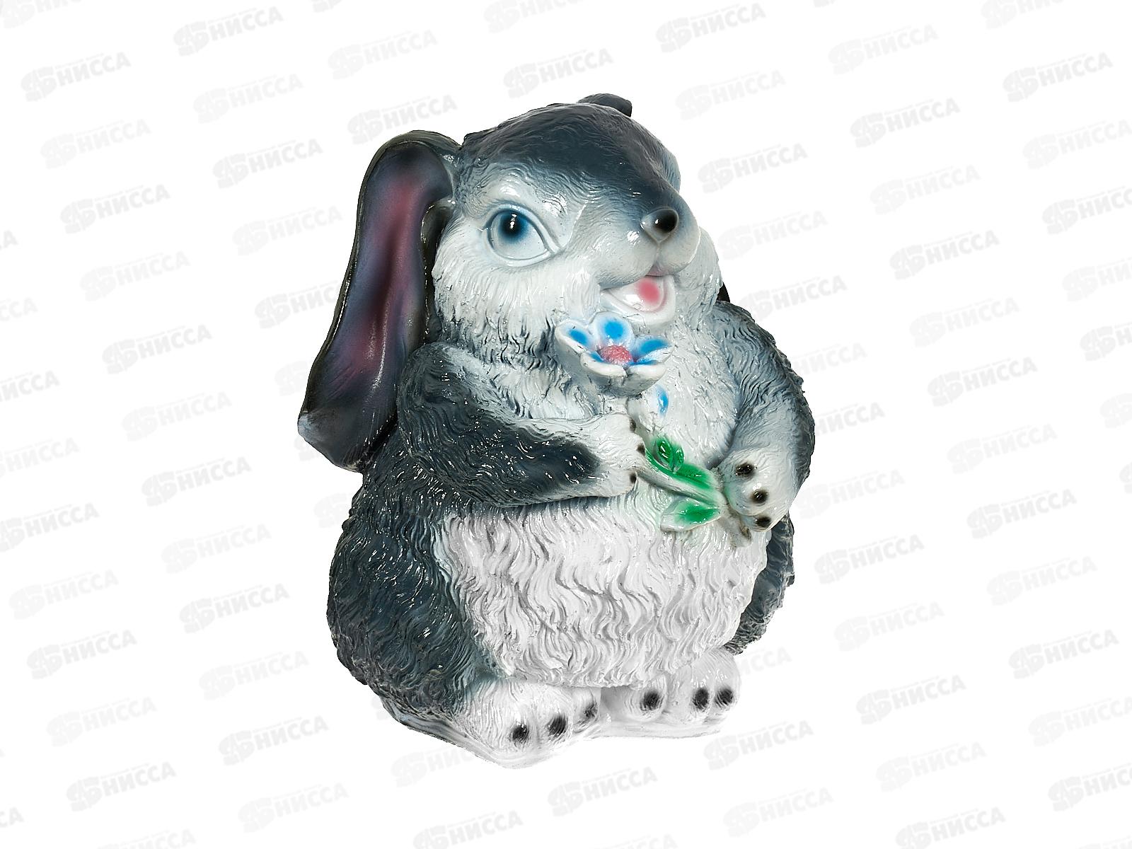 Копилка "Зайчик с цветком" (250*200мм) арт.269