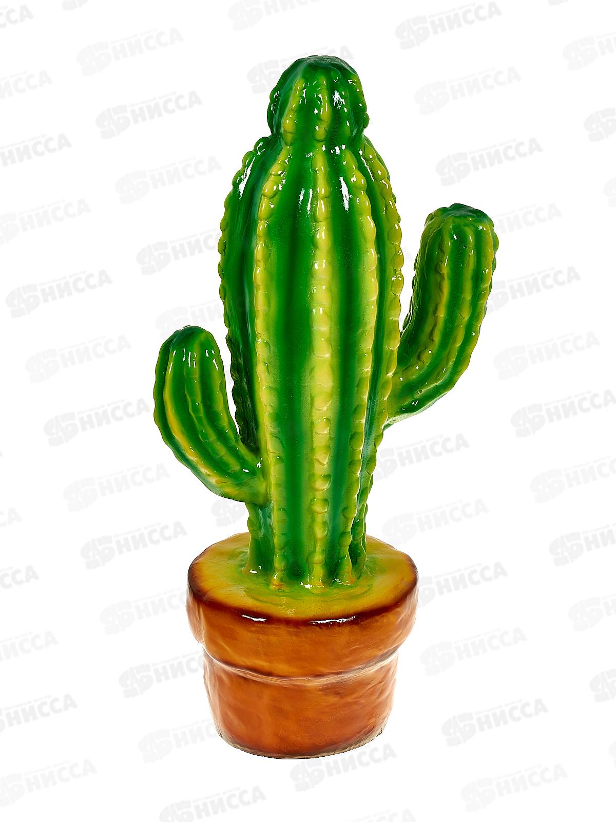 Фигура садовая из гипса &quotКактус в горшке&quot (390*210мм) арт.336