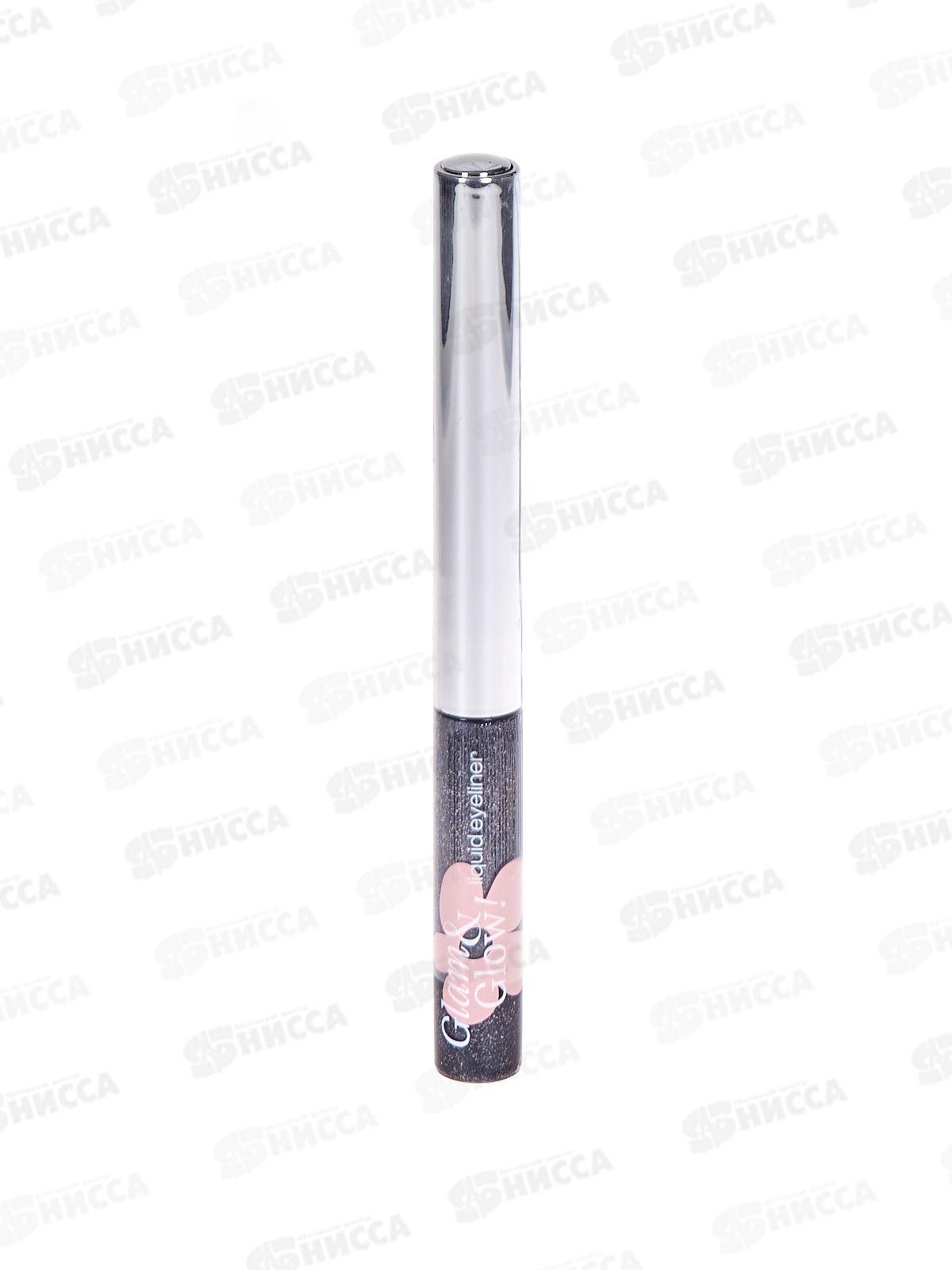 Monic Beauty Подводка для глаз с блестками G&G №01 Glitter Stone Grey