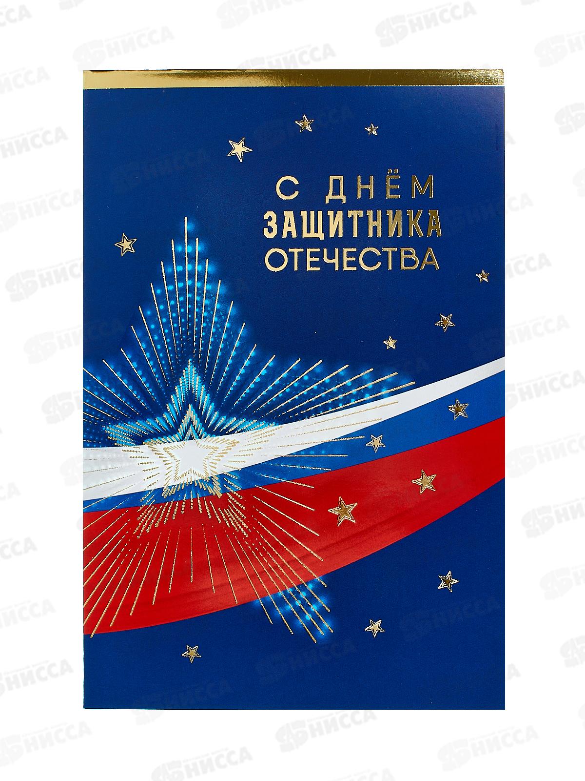Открытка 121*183 С Днем защитника Отечества  0826.177