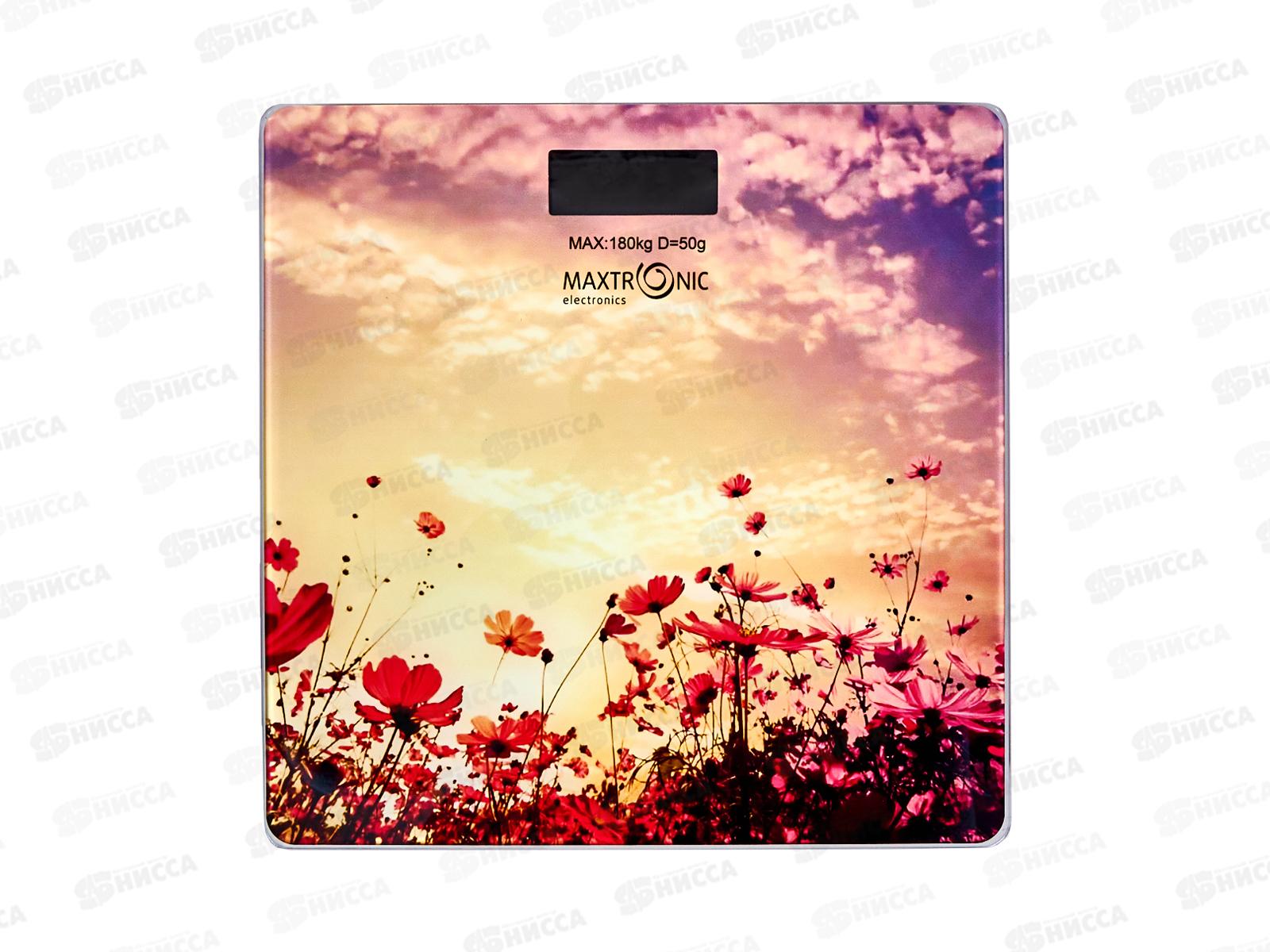 Весы напольные Maxtronic MAX-BS-4126B электронные *10