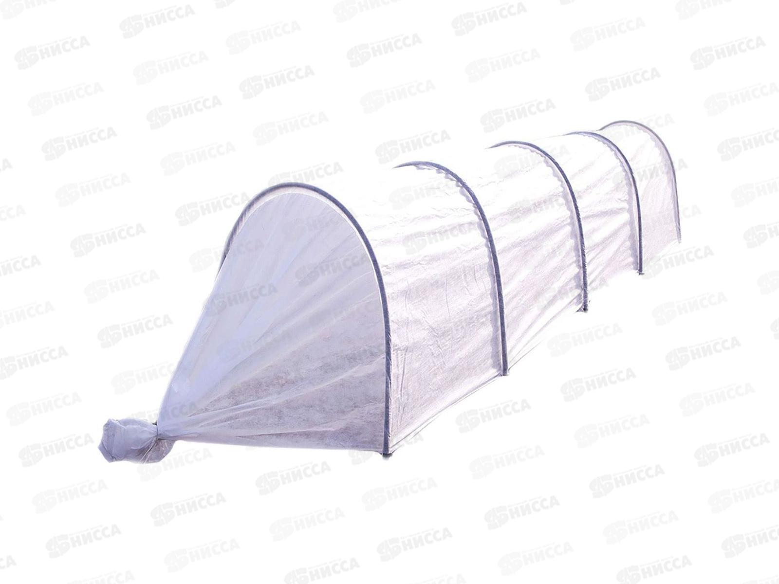 Парник  8м дуга &quotСадовод ПРЕМИУМ&quot (спанбонд №60, дуга 2м, колышки+клипсы) *10