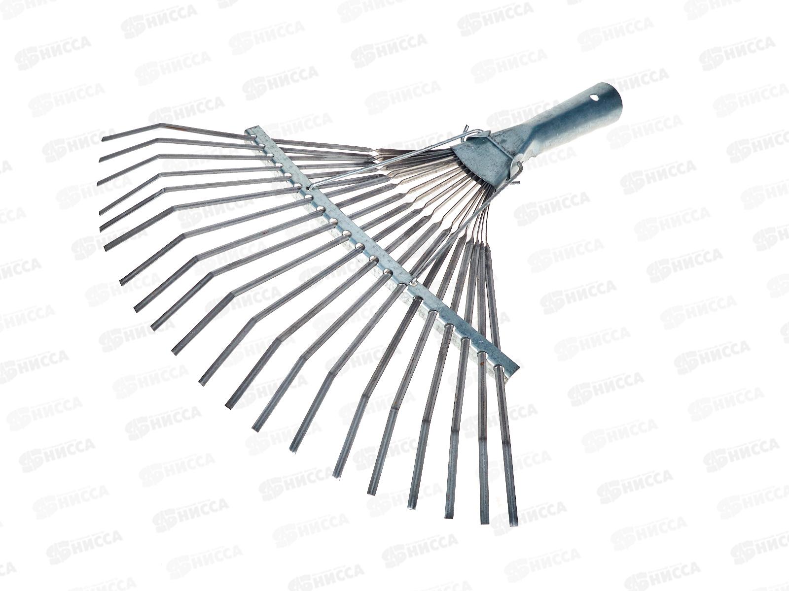 Грабли веерные пластинчатые 20 зубые, оцинкованные  *10