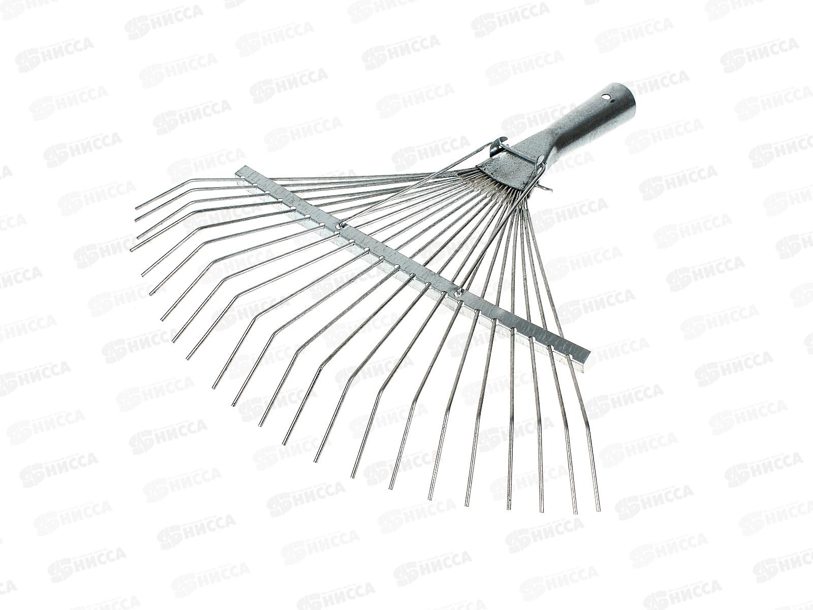 Грабли веерные проволочные оцинкованные 22зуба без черенка *10