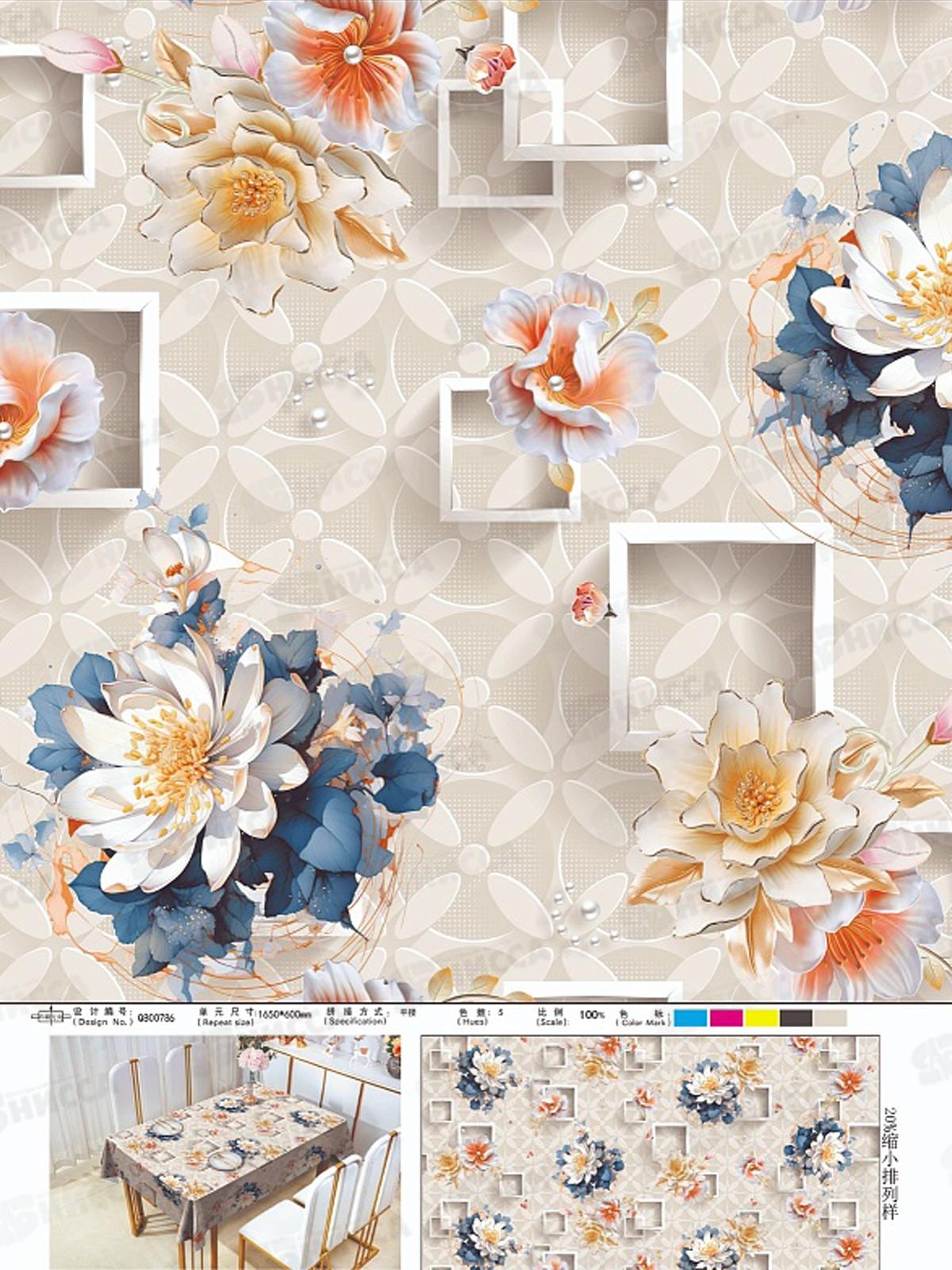 Клеенка Grace ткань с пвх 1,4х20м STS890 116515