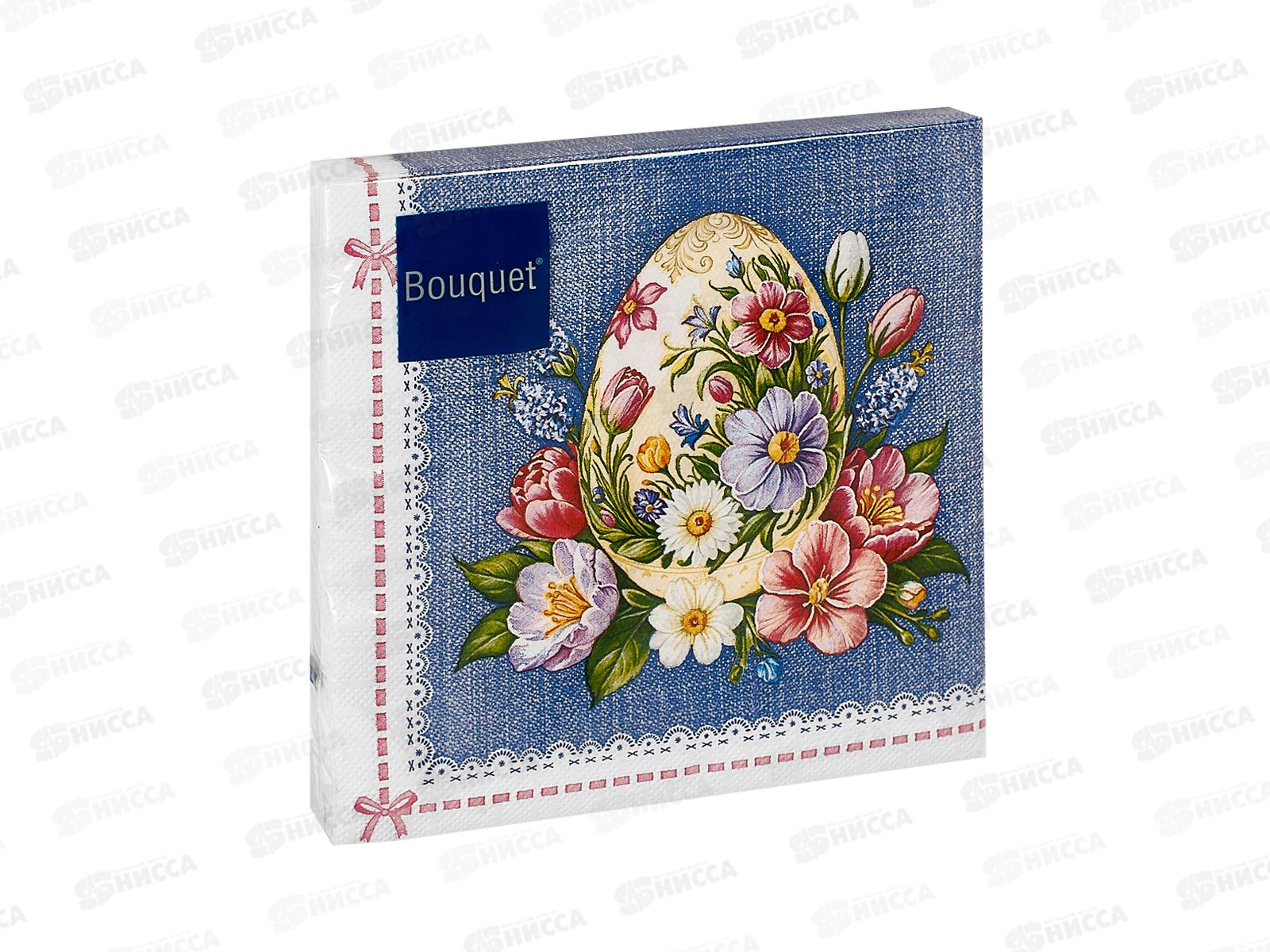 Салфетки 3сл 20л 33*33 Art Bouquet Пасхальное яйцо,25280