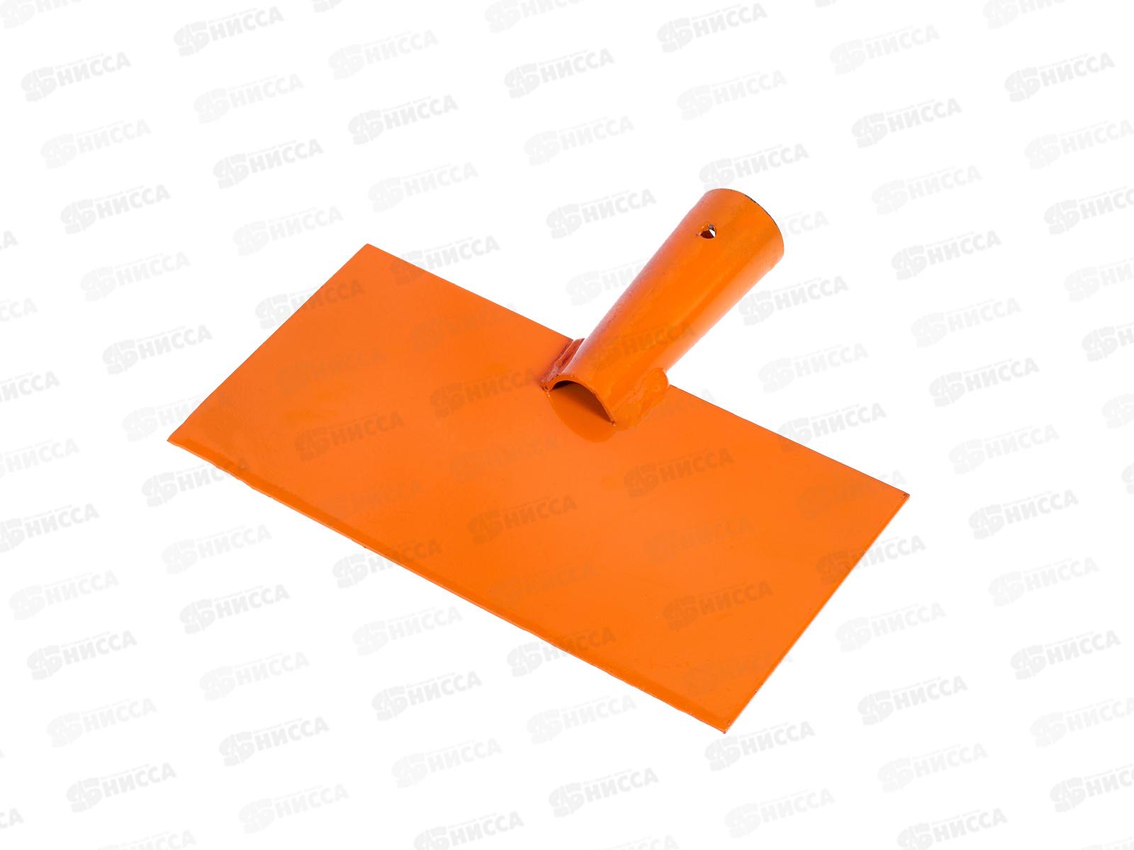 Скребок для льда 200мм без черенка, тулейка 30мм, цветная порошковая окраска,  500г, ON