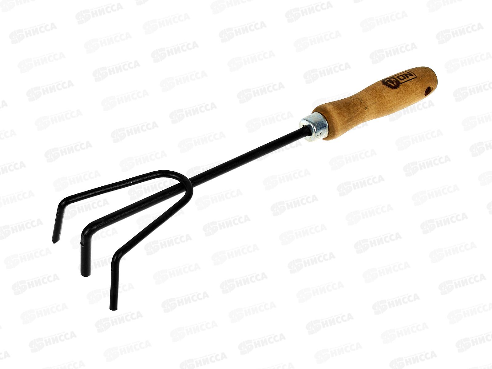 Рыхлитель 3-х зубый большой Premium, порошковая окраска, черенок покрыт маслом, 8мм, 24-06-069