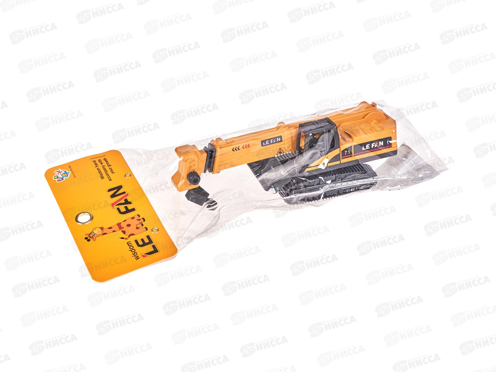 Кран строительный №6626В инерционный пакет 32*7*13