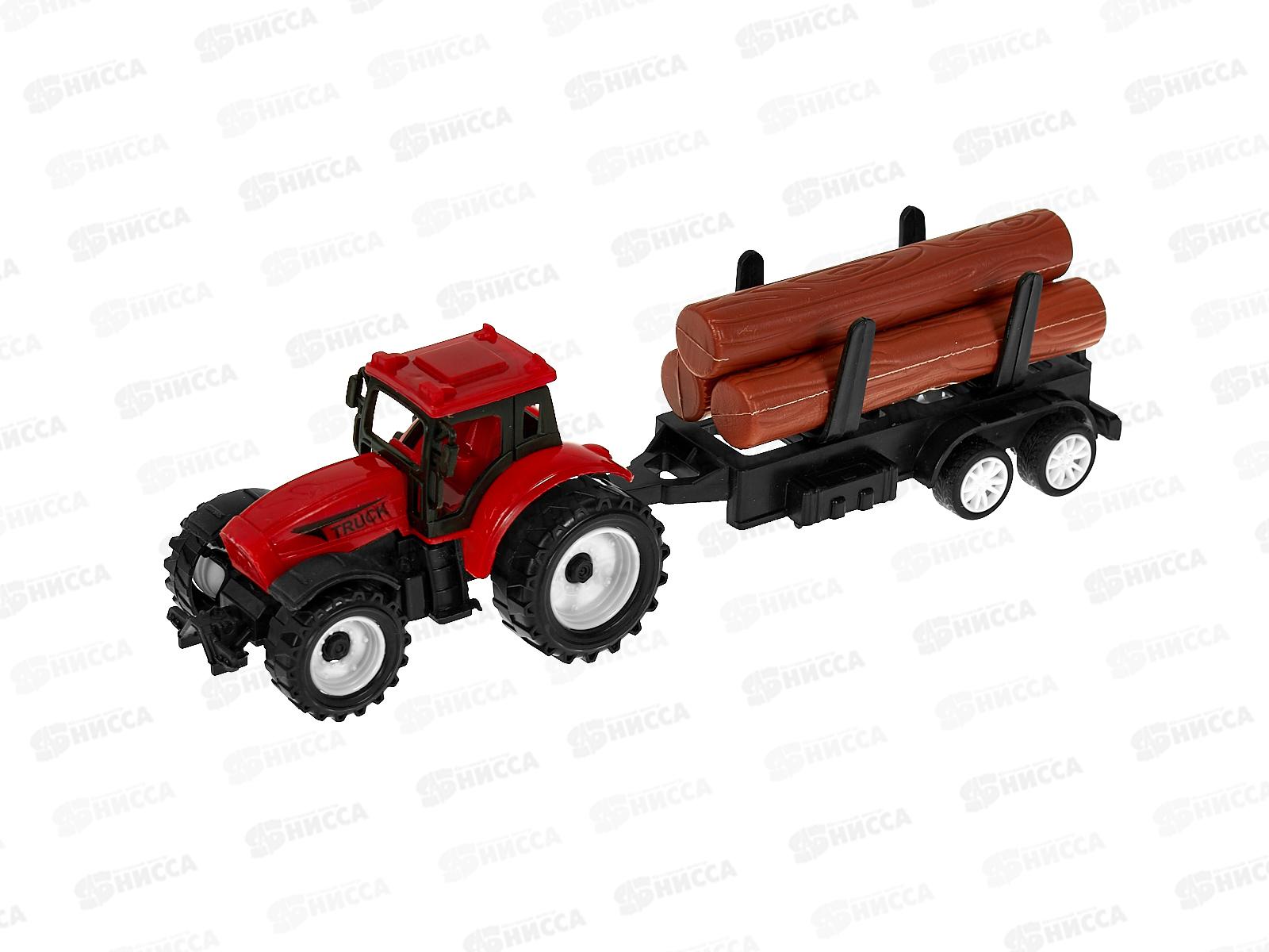 Трактор №669-13 с дровами инерционный пакет 30*13*6