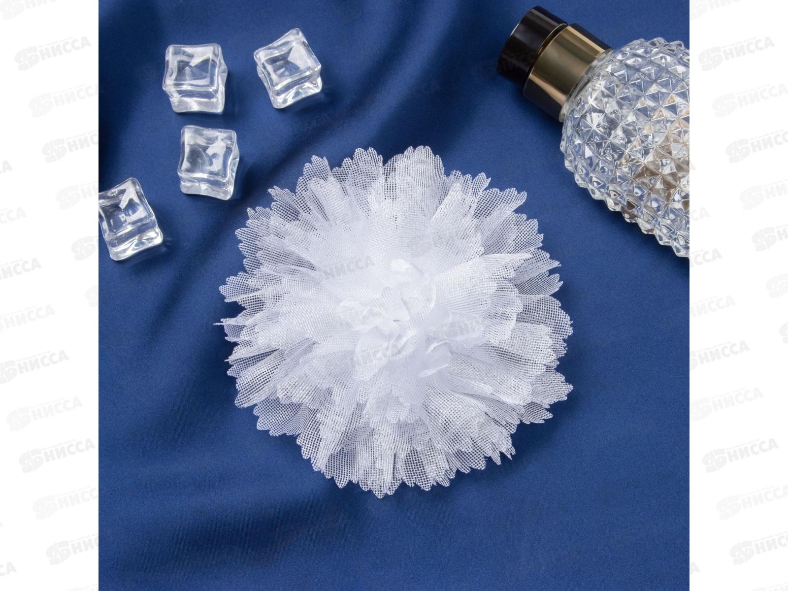 Резинка  д/в &quotШкольница&quot острые края бант 10см белый 10526769