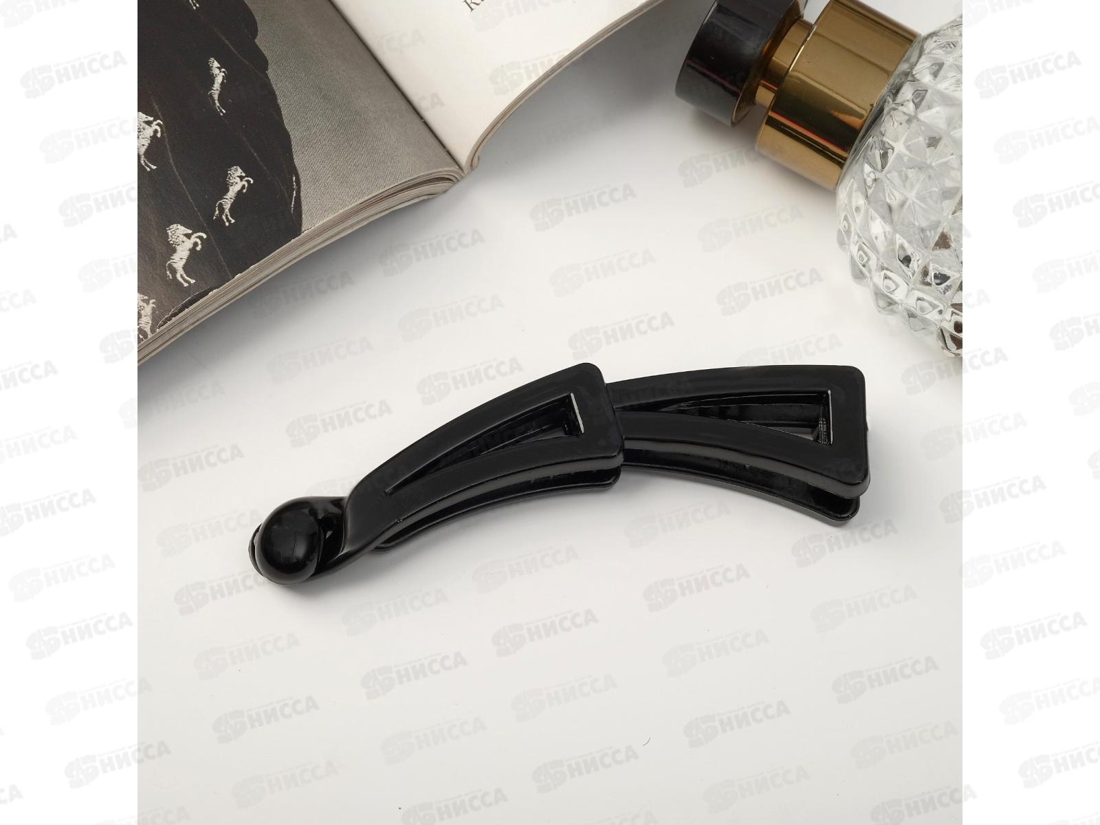 Банан д/волос &quotКлассика&quot геометрия 10см черный 9313742