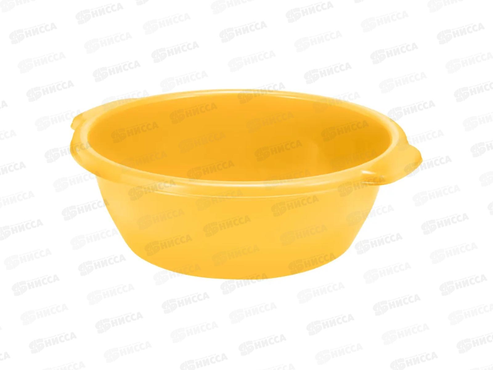 Таз 17,5л овальный Желтый 431223006 *10 БП