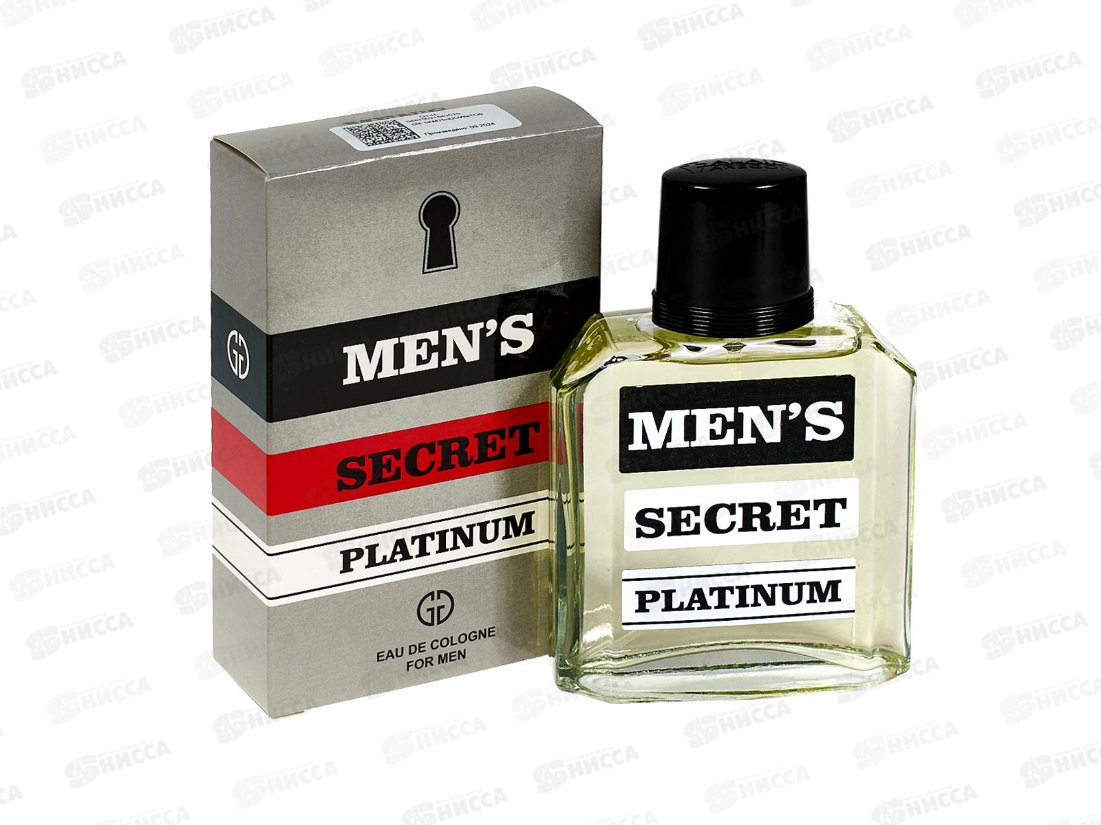 MEN`S SECRET Platinum одек 95мл муж *18 М