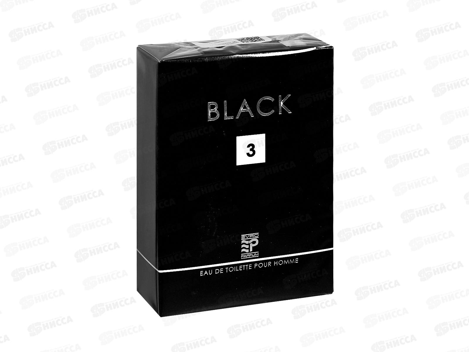 Black 3 т/в 100мл муж М