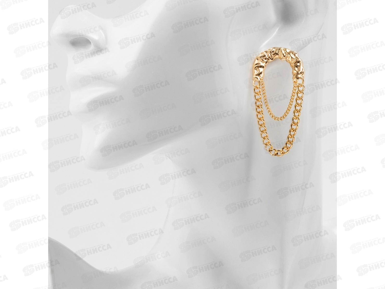 Серьги &quotСтиль&quot цепь булавка 10470692