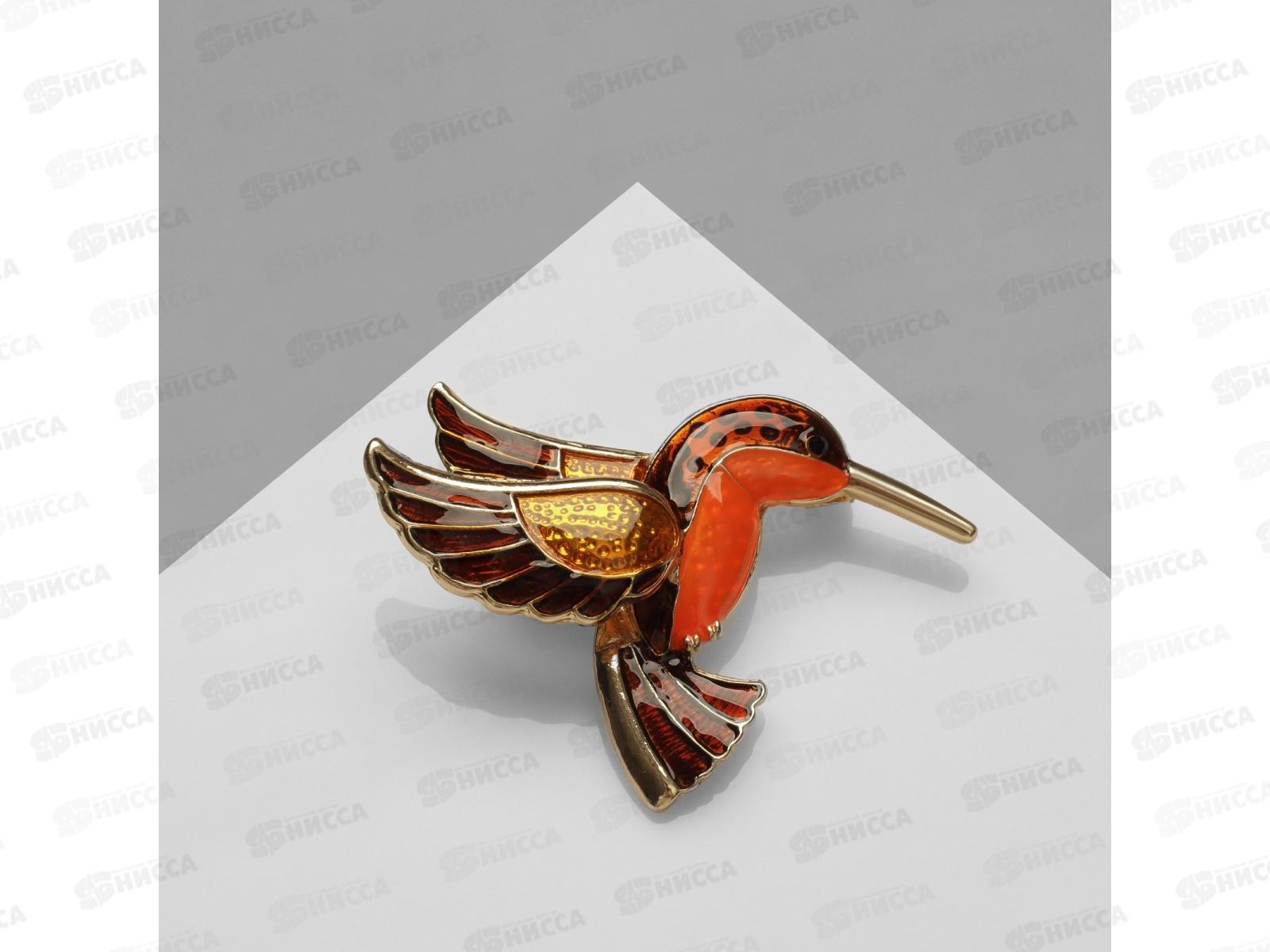 Брошь  &quotПтица&quot колибри 9626912