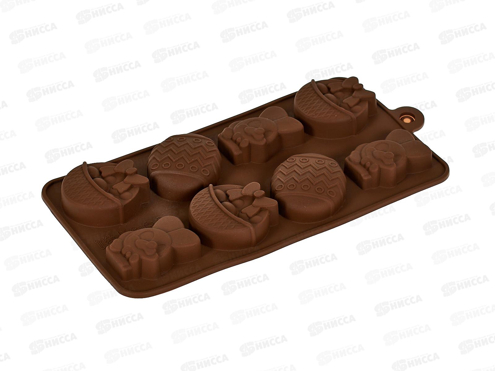 Форма  для выпечки "Пасха" 8 ячеек 20,7*10,6*2,5см 2818752