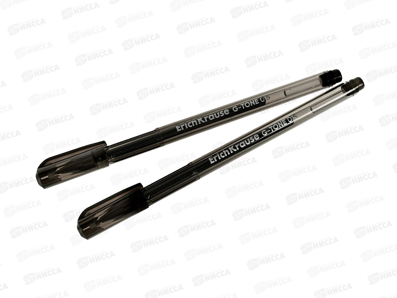 Ручки гел. EK G-Tone Stick Original для ЕГЭ и ОГЭ 0.5мм 2шт, черный *1