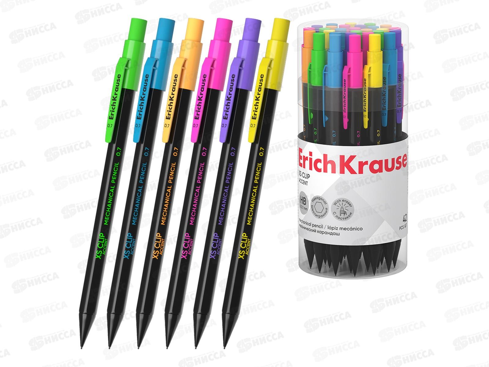 Карандаш авт. EK XS Clip Accent 0.7мм 56011 *42